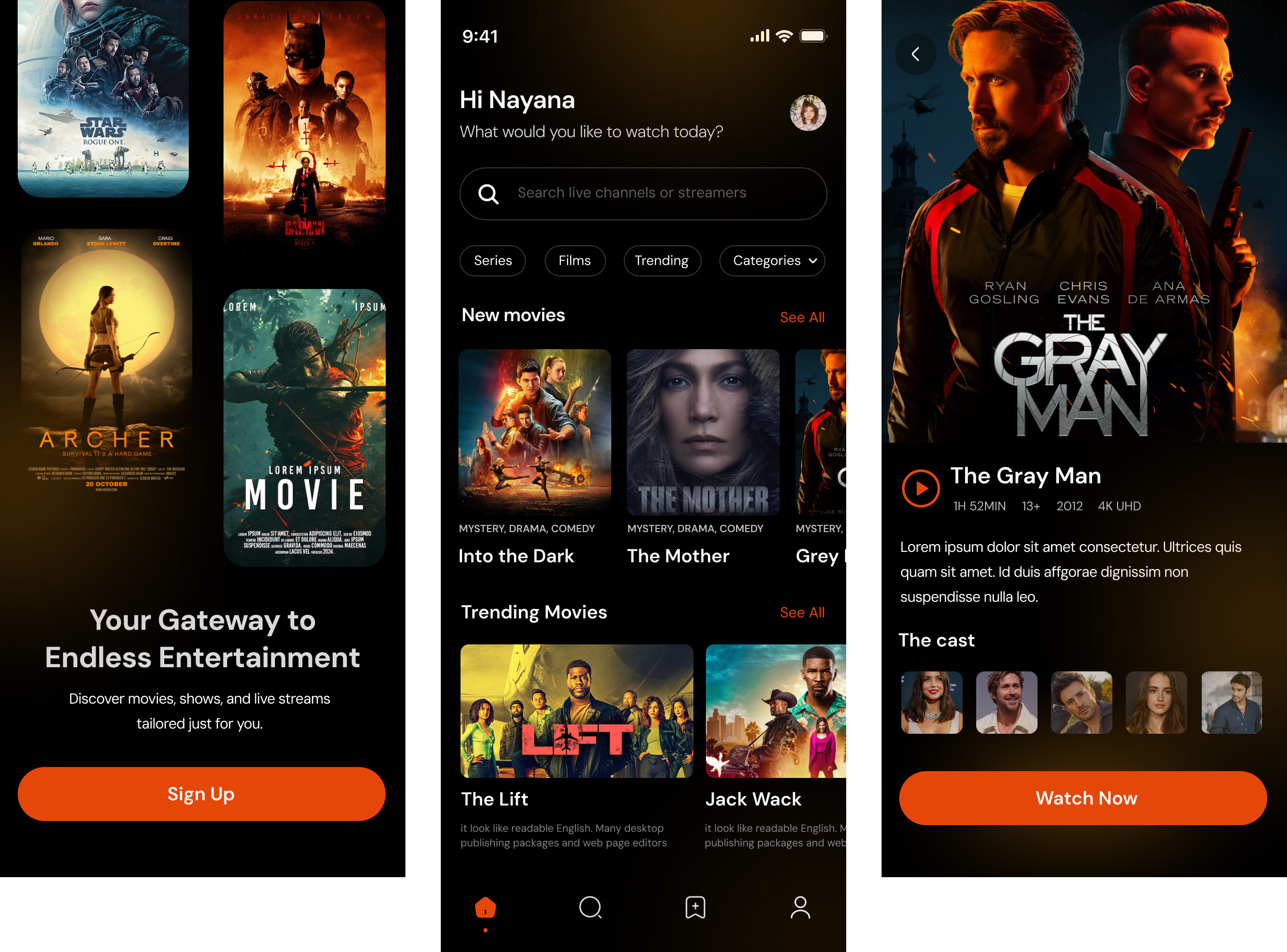 Streaming App